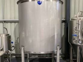 2,500ltr NEW Stainless Steel Open Top Tank (Made to Order) - picture0' - Click to enlarge