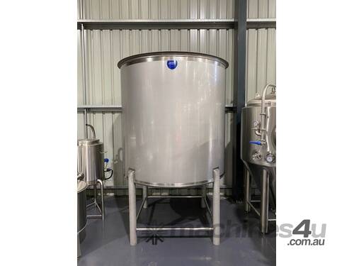 2,500ltr NEW Stainless Steel Open Top Tank (Made to Order)