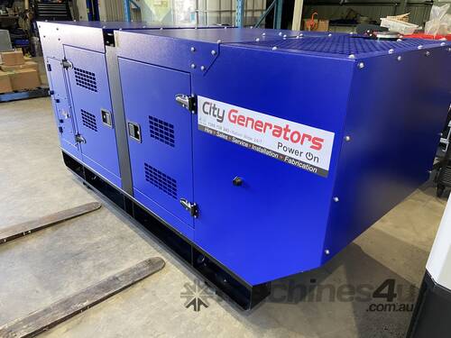 40kVA silenced generator set