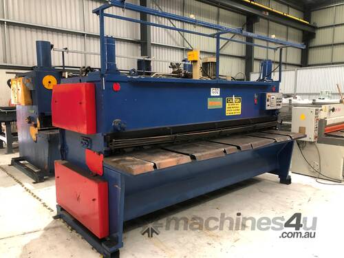 Used Kleen Hydraulic Guillotine (Over Driven) 6.5mm x 3000mm