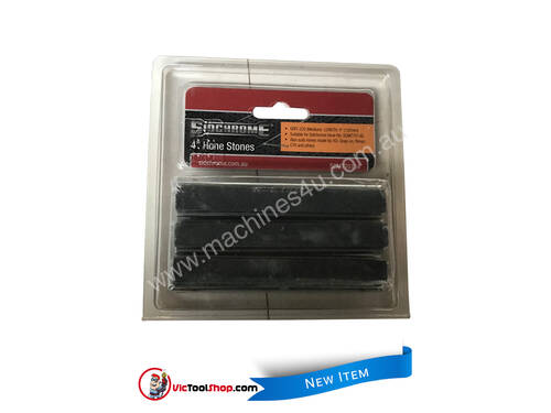 Sidchrome 102mm Replacement Hone Stones 220 Grit SCMT70134 - Pack of 3