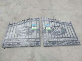 Greatbear 4.2m Bi Parting Wrought Iron Gate - picture0' - Click to enlarge