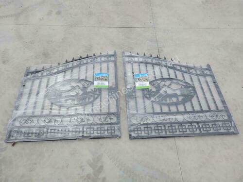 Greatbear 4.2m Bi Parting Wrought Iron Gate