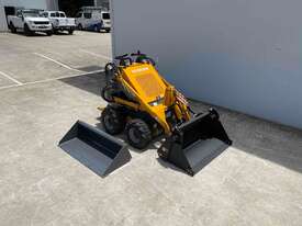	HYSOON HY380 MINI LOADER STANDARD + 4IN1 BUCKET - TWIN LEVER CONTROL CHEVRON TYRE - picture0' - Click to enlarge