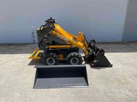 	HYSOON HY380 MINI LOADER STANDARD + 4IN1 BUCKET - TWIN LEVER CONTROL CHEVRON TYRE - picture0' - Click to enlarge