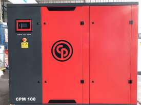 Chicago Pneumatic CPM100 Gear Driven Screw Compressor 437 CFM - picture0' - Click to enlarge