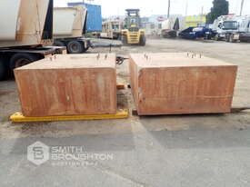 2 X CONCRETE TIE DOWN BLOCKS - picture0' - Click to enlarge