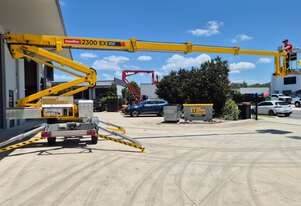 Monitor 2300EXBP - 23m Hybrid Trailer Mounted Lift | 12.7m Horizontal Outreach | Self Driving |