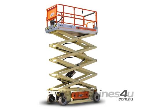 caption JLG 3246ES 32ft/10mtr Electric Scissor Lift
