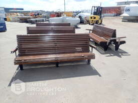 4 X DOUBLE SIDED BENCHES - picture0' - Click to enlarge