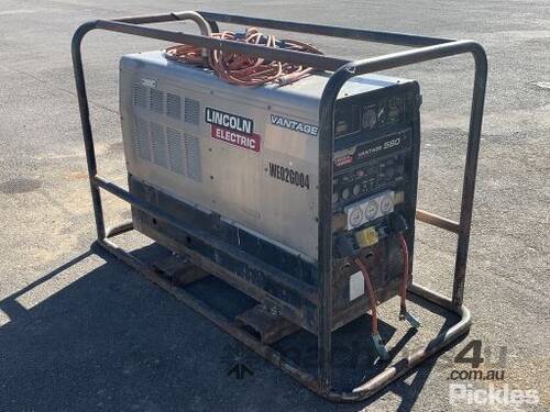 Used Lincoln Electric Vantage 580 Generator Welder Welder Generators in ...