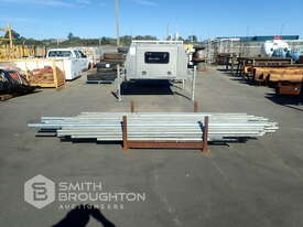 STILLAGE COMPRISING OF ASSORTED LENGTH & SIZER OF GALVANISED PIPE (UNUSED) - picture0' - Click to enlarge