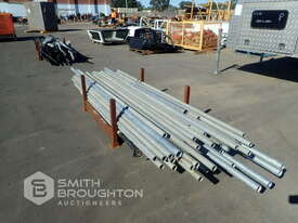 STILLAGE COMPRISING OF ASSORTED LENGTH & SIZER OF GALVANISED PIPE (UNUSED) - picture0' - Click to enlarge