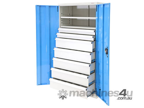 caption Heavy Duty Industrial Storage Cabinets 7 Drawer Cabinet ( 2 x 100mm & 5 x 200mm drawers)