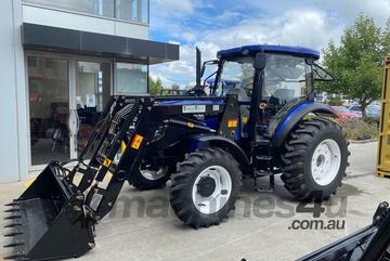 TANNERTRACK - LOVOL M1004 100HP 4WD Cabin Tractor inc Loader & 4in1 Bucket