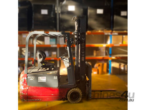 Used NICHIYU Electric Forklift 1800kg 5.55m