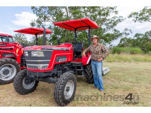 Mahindra 4025 4WD Series with Front End Loader - Power and Precision in Farming