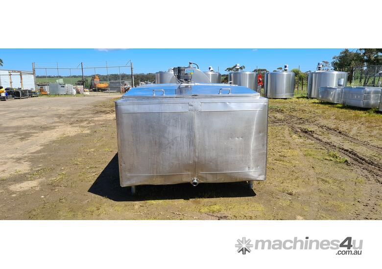New dairy kold STAINLESS STEEL TANK MILK VAT 5250lt Stainless Steel