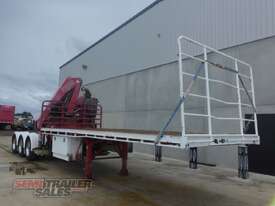 Vawdrey 12 Pallet A Trailer with Fassi Crane - picture0' - Click to enlarge