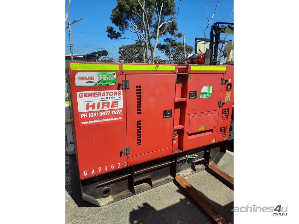 Buy Used 2015 Generators Australia 20 KVA Kubota Power Remote Series