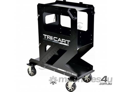 WTC-800 TRI-CART Multi-Machine Welding Trolley Suits up to 3 Machines Suits MIGS, TIGS & PLASMA