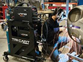 WTC-800 TRI-CART Multi-Machine Welding Trolley Suits up to 3 Machines Suits MIGS, TIGS & PLASMA - picture0' - Click to enlarge