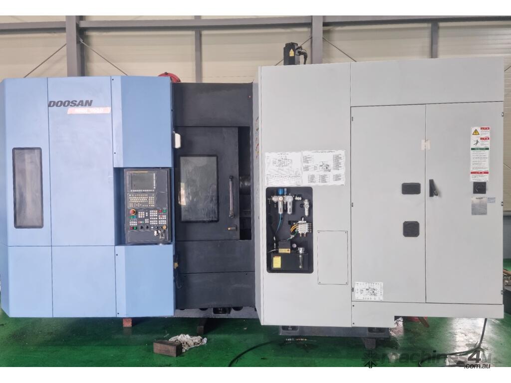 Used 2015 doosan Doosan NHM5000 Twin Pallet Horizontal Machining Centre