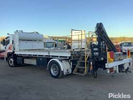 2013 Isuzu FH Flatbed Crane Truck - picture0' - Click to enlarge