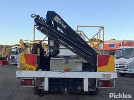 2013 Isuzu FH Flatbed Crane Truck - picture0' - Click to enlarge