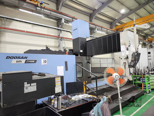 2017 Doosan BM2740M Double Column Machining Centre