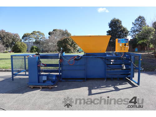 Horizontal Hydraulic Baler Bailer Compactor - Waste Initiatives 