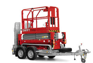 SWIFT TS06E tracked Scissor Lift & Trailer Package