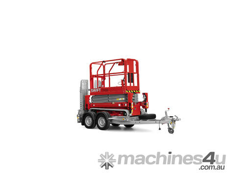 SWIFT TS06E tracked Scissor Lift & Trailer Package
