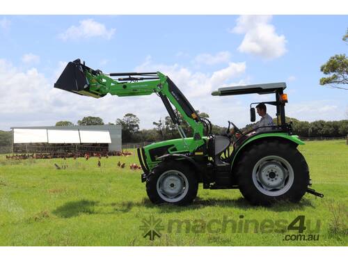 DEUTZ 4090E Tractor, Loader ,Bucket