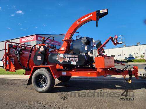 caption Morbark 1215 Diesel Wood Chipper - 85HP Kubota Diesel