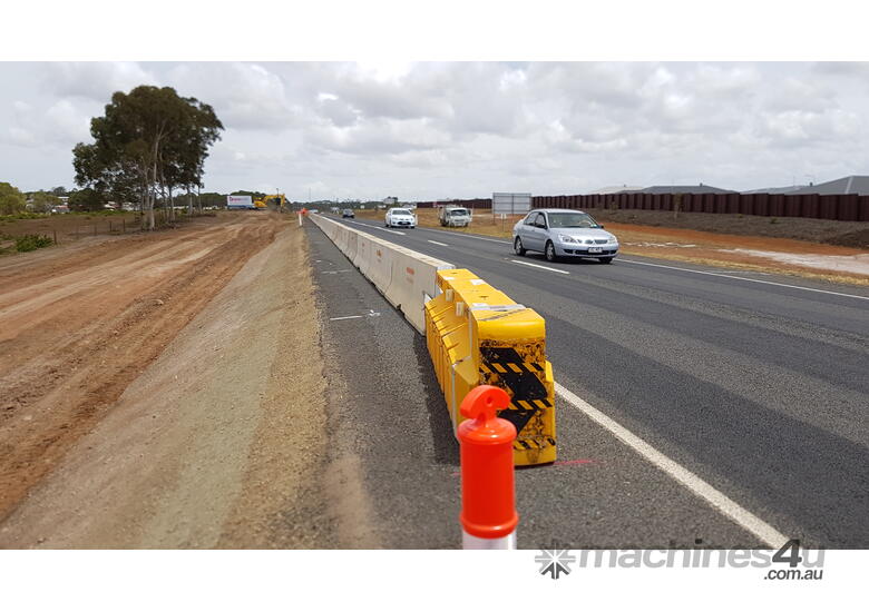 caption 6mtr Concrete Road Barriers - JJ Hook - 7 left!!!