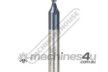 3mm HSS Slot Drill Long Series 2FLS-3 TiAIN Coating