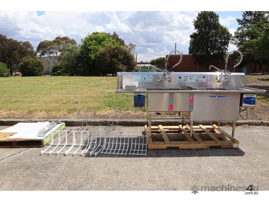 Used Power Soak 2021 Continuous Motion Pot Pan Utensil Washer