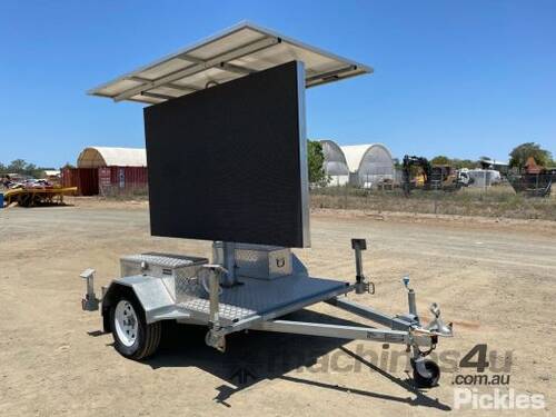 2020 TP TRAILERS Single Axle Sign Board Trailer