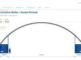 CONTAINER DOME SHELTER C/W CONTAINERS - picture0' - Click to enlarge