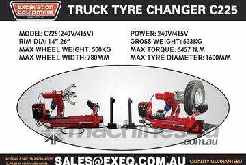 Truck Tyre Changer 240v