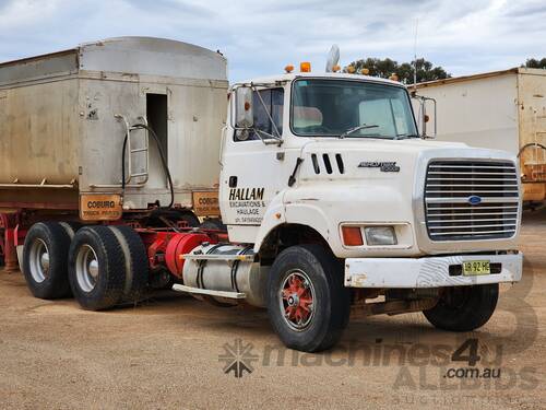 05/1993 Ford Aeromax L9000 6x4 Bogie Prime Mover 2d Cab Chassis White Turbo Diesel 420 HP