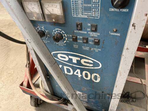 OTC XD400 Welder with Wire Feeder