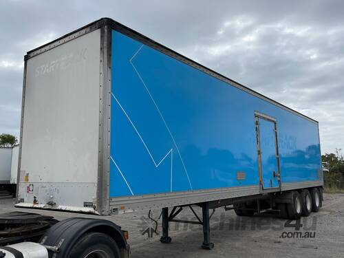 caption 2004 Vawdrey VBS3 44ft Tri Axle Pantech Trailer