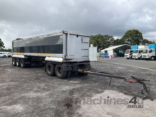 caption 2018 Sloane Built 5-ADT-0D Quin Axle Super Dog Tipping Trailer