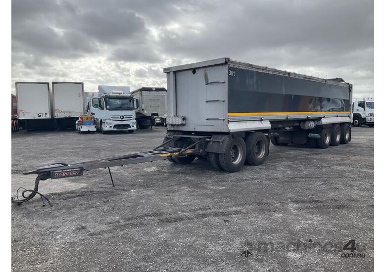 caption 2018 Sloane Built 5-ADT-0D Quin Axle Super Dog Tipping Trailer