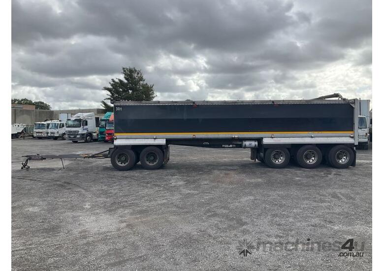caption 2018 Sloane Built 5-ADT-0D Quin Axle Super Dog Tipping Trailer