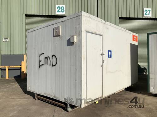 Portable Toilet Block 4.8m x 3m, Event Accessible - Sewer Connect Various Marks & Scratches. Please 