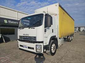 2017 Isuzu FVM 240 300 Curtainsider 6x2 W/ 2T Tailgate Loader (Auto) - picture1' - Click to enlarge