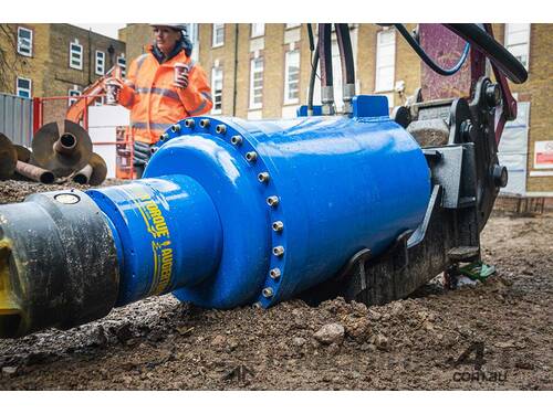 AUGER TORQUE 100000 MAX Screw Pile Torque Head for Excavator